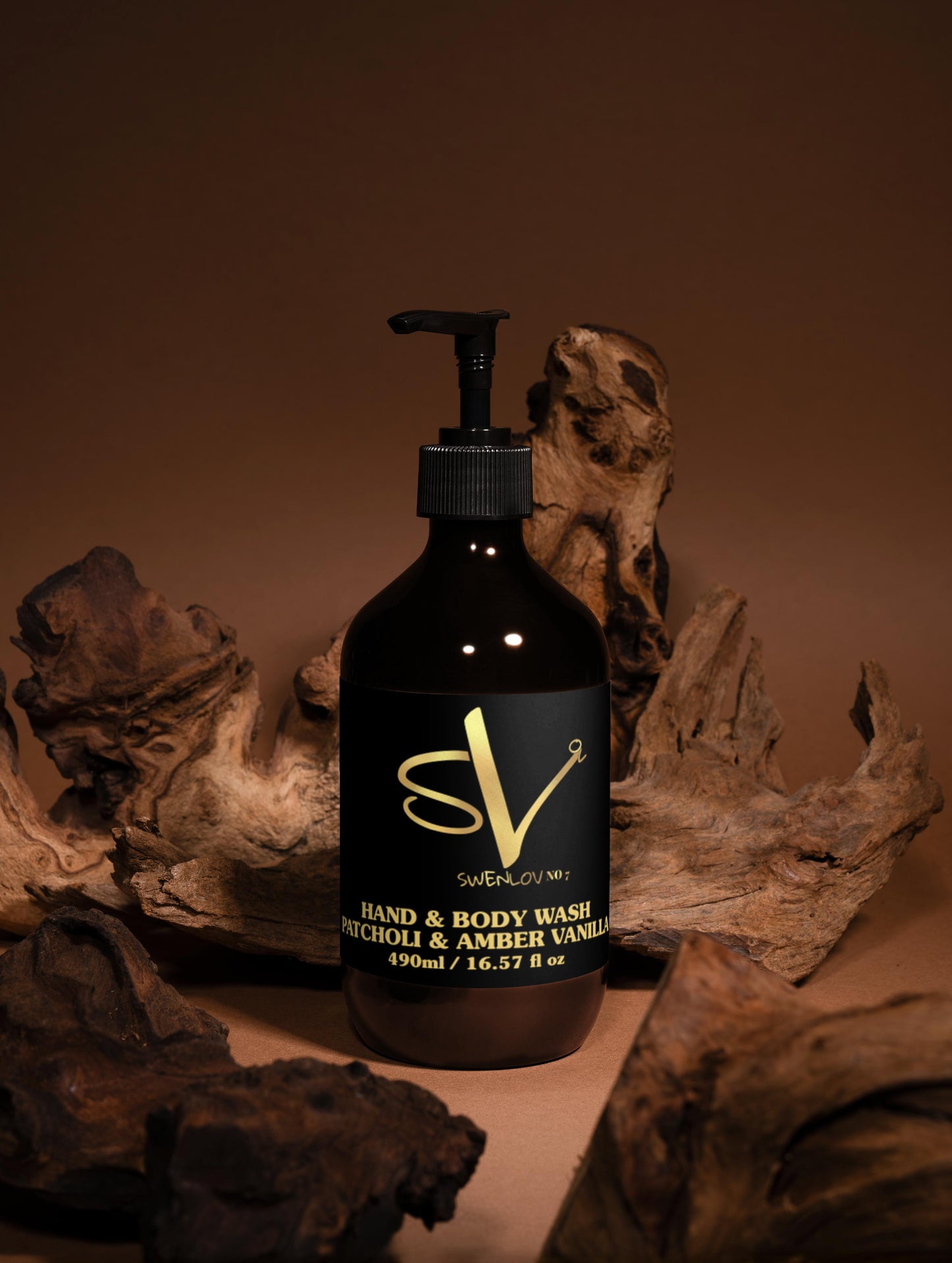 Hand & Body Wash, Patchouli & Amber Vanilla