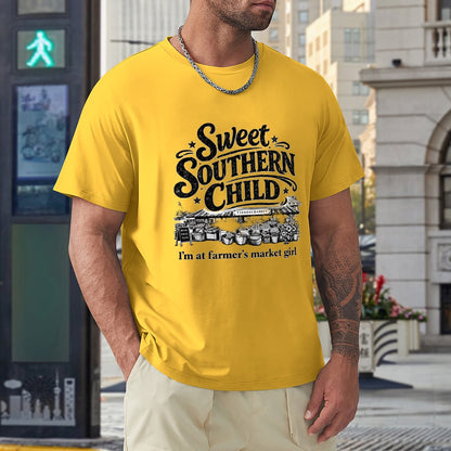 Men's T-shirt 100% cotton i’m a Farmers Market girl