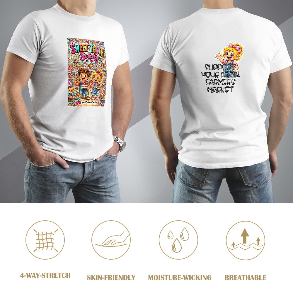 New High quality Men's T-shirt 100% Cotton