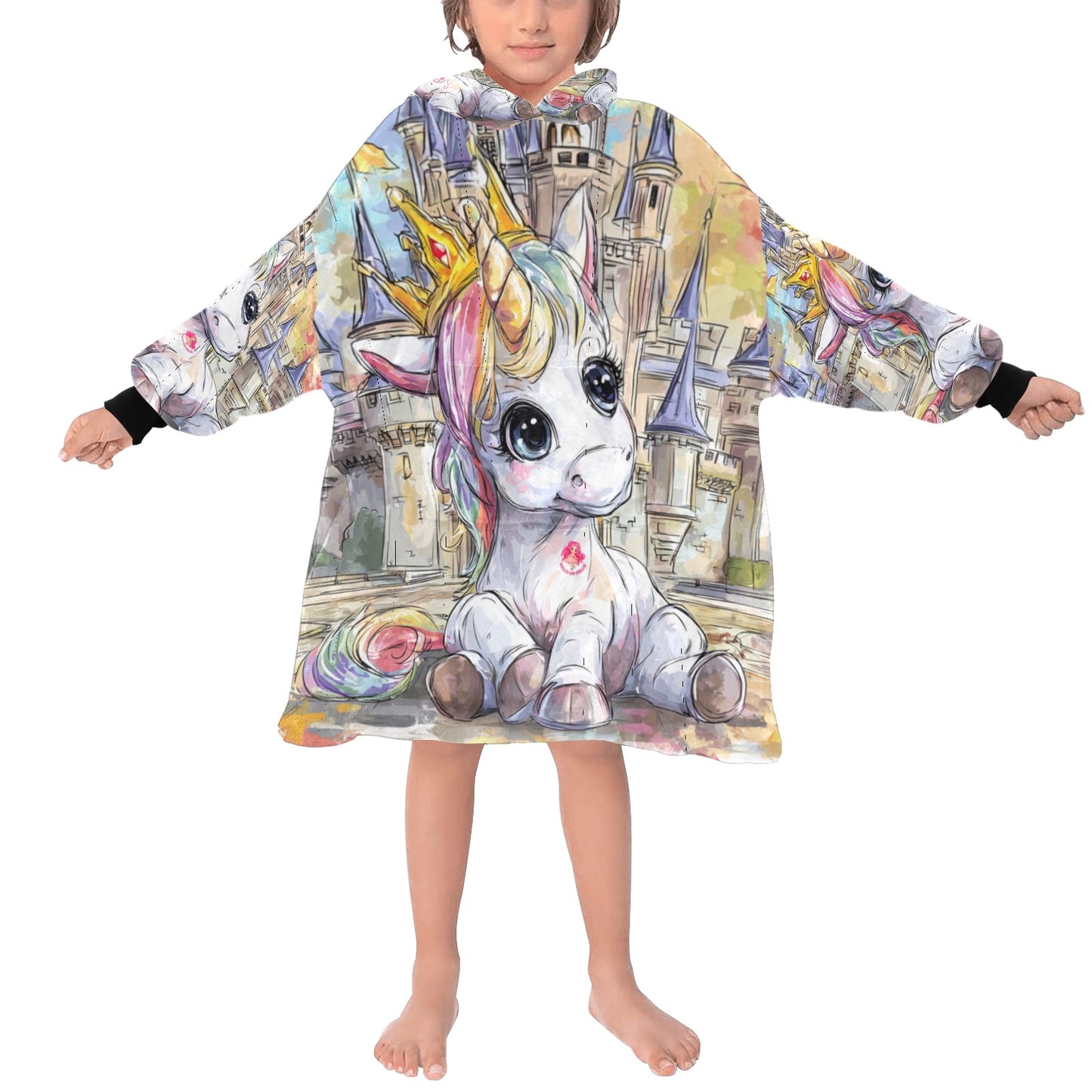 Blanket Hoodie for Kids