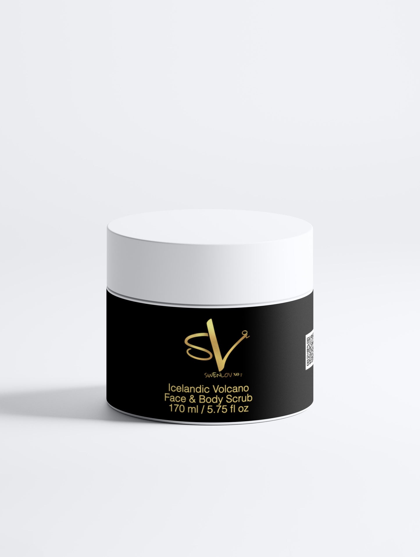 SwenLov No 7 Icelandic Volcano Face & Body Scrub