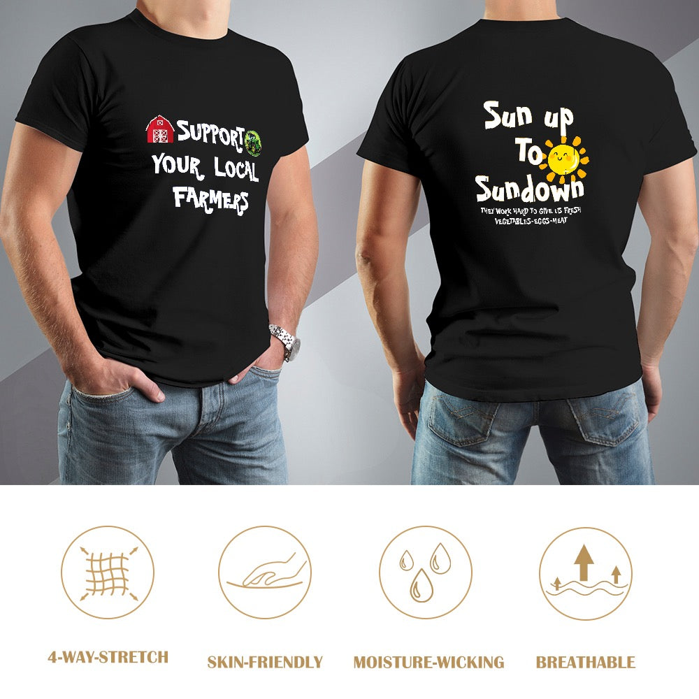 New High quality Men's T-shirt 100% Cotton