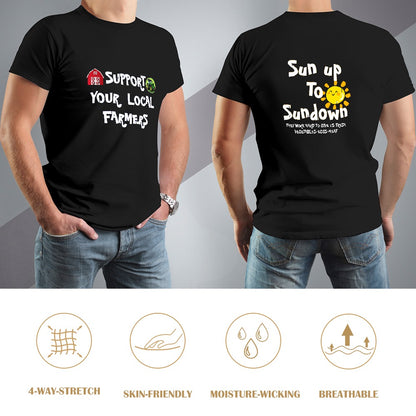 New High quality Men's T-shirt 100% Cotton