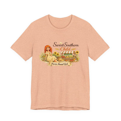 Sweet Southern Child Tee — Farm Sweet Girl Vintage Graphic T-Shirt