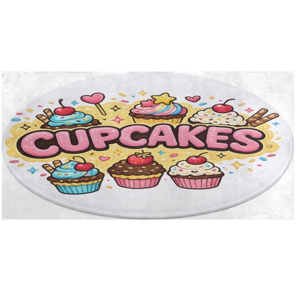 Coral velvet floor mat