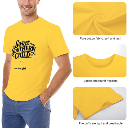 Men's T-shirt 100% cotton Market girl