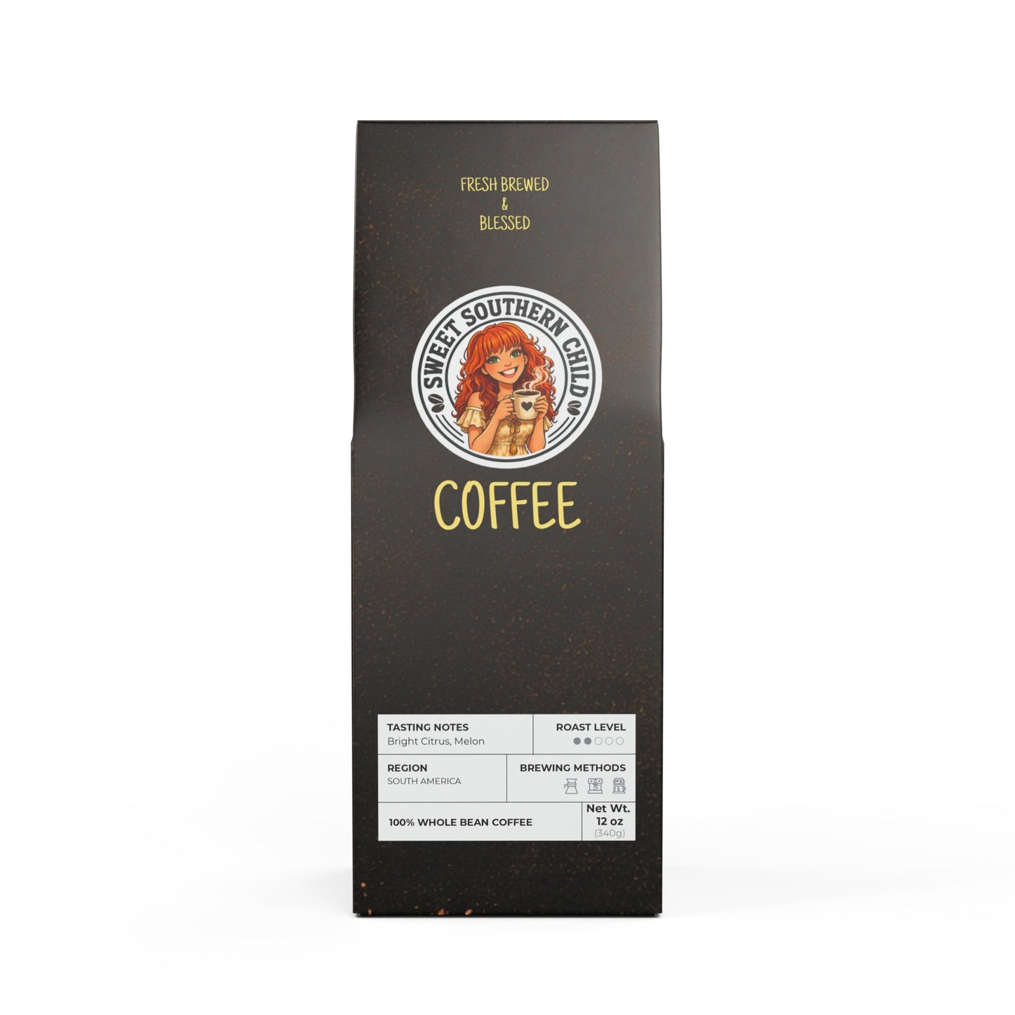 Sweet Southern Child Colombia Single Origin Coffee (Light-Medium Roast)