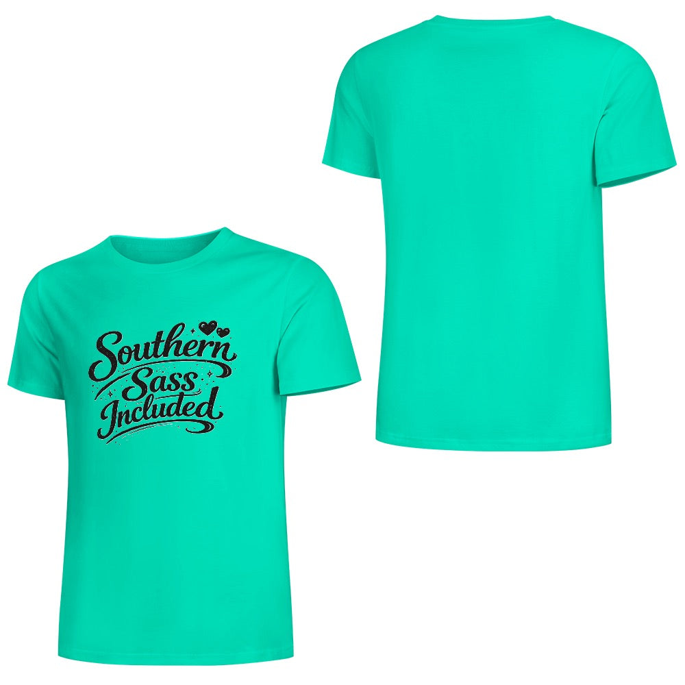 New Pure cotton short sleeved T-shirt southern sass included