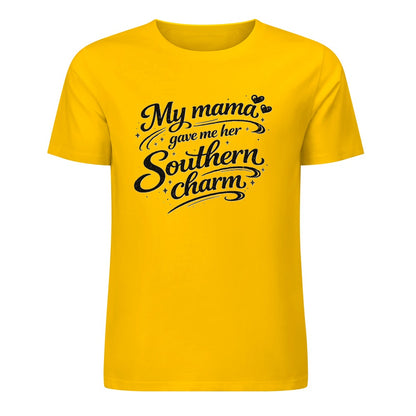New Pure cotton short sleeved T-shirt I got my charm from