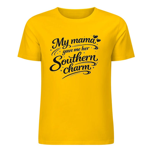 New Pure cotton short sleeved T-shirt I got my charm from
