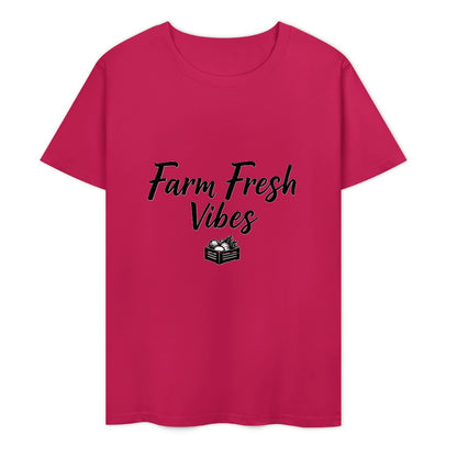 New Pure cotton short sleeved T-shirt FARM fresh vibes