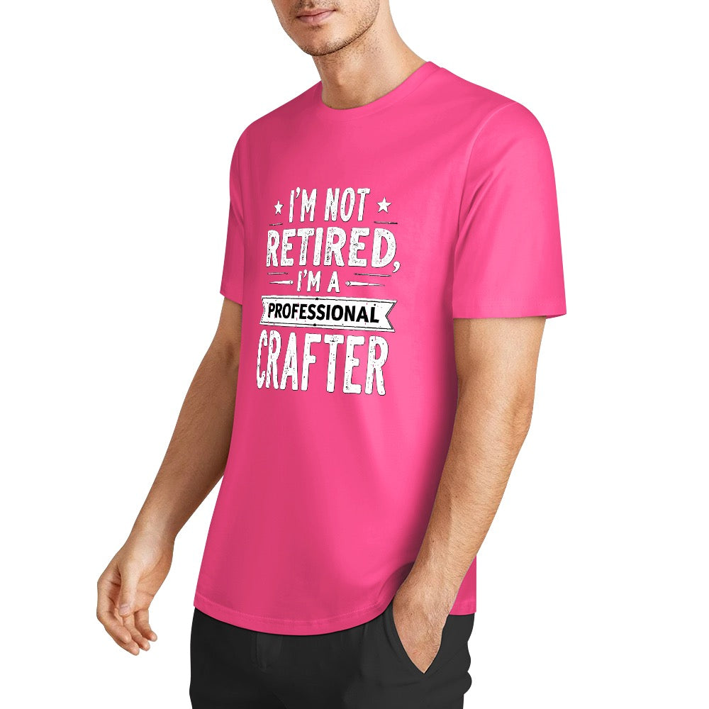New Pure cotton short sleeved T-shirt professional crafter