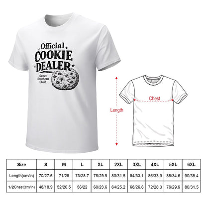 Men's T-shirt 100% cotton Official cookie dealer
