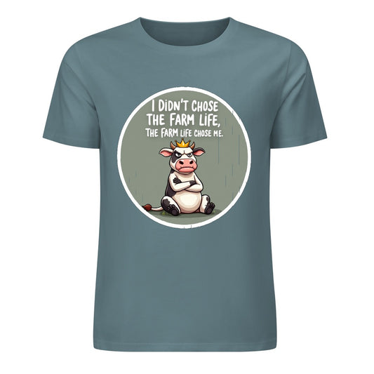 New Pure cotton short sleeved T-shirt the FARM chose me