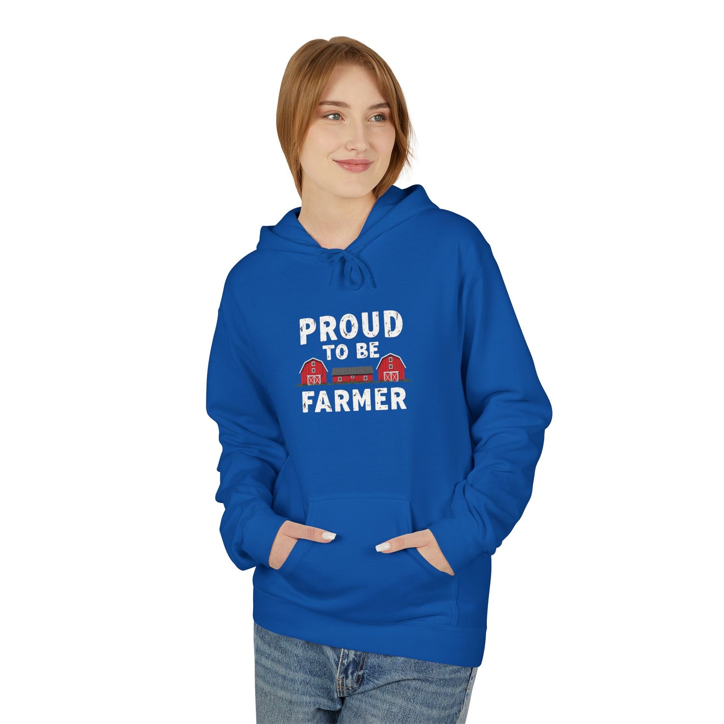 Farmer Pride Hoodie — "Proud to Be Farmer" / Sweet Southern Child Back Design
