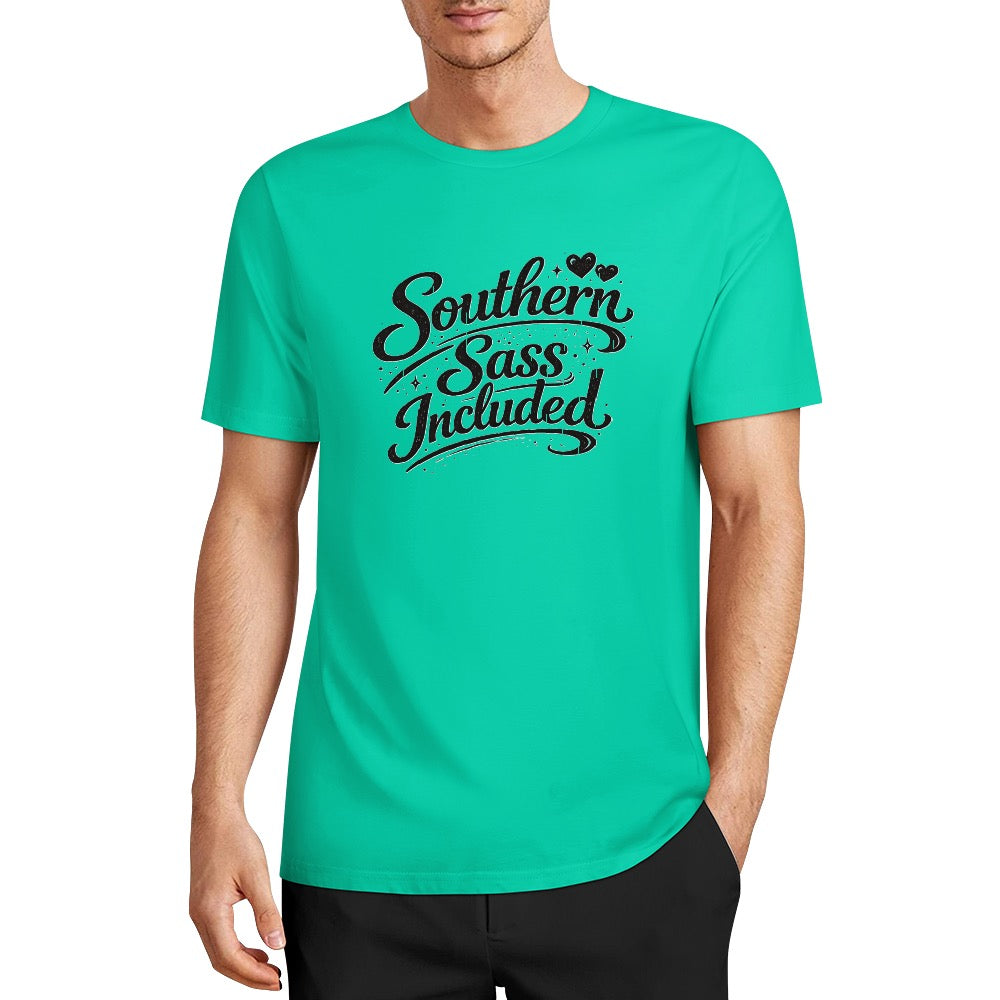 New Pure cotton short sleeved T-shirt southern sass included