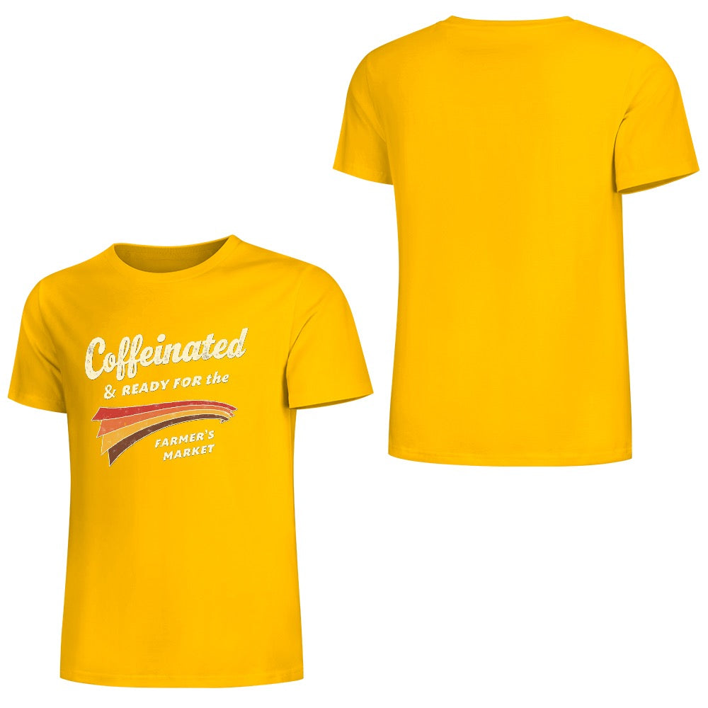 New Pure cotton short sleeved T-shirt ready for the Farmers Market