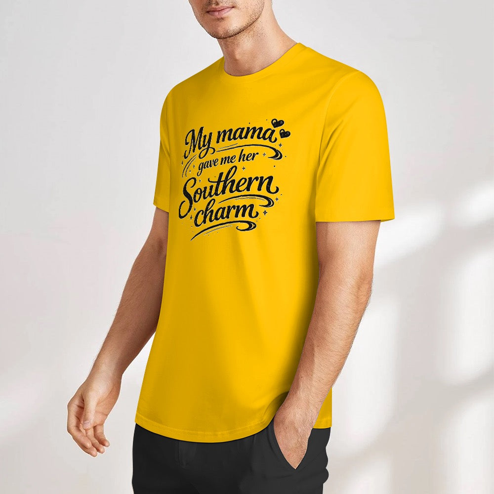 New Pure cotton short sleeved T-shirt I got my charm from
