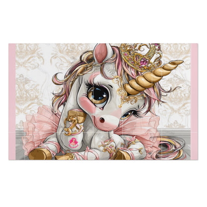 HELLO-OH-DOLLIE UNICORN BALLERINA beach towel