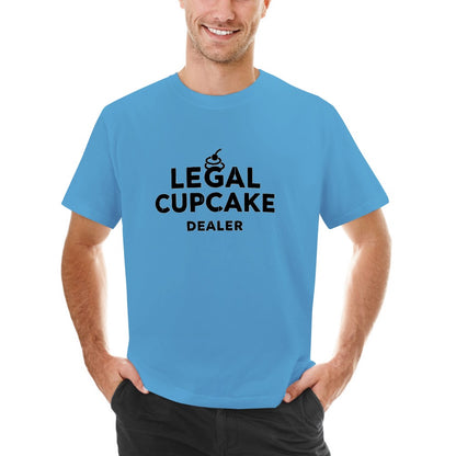 New High quality Men's T-shirt 100% Cotton Legal cupcake dealer