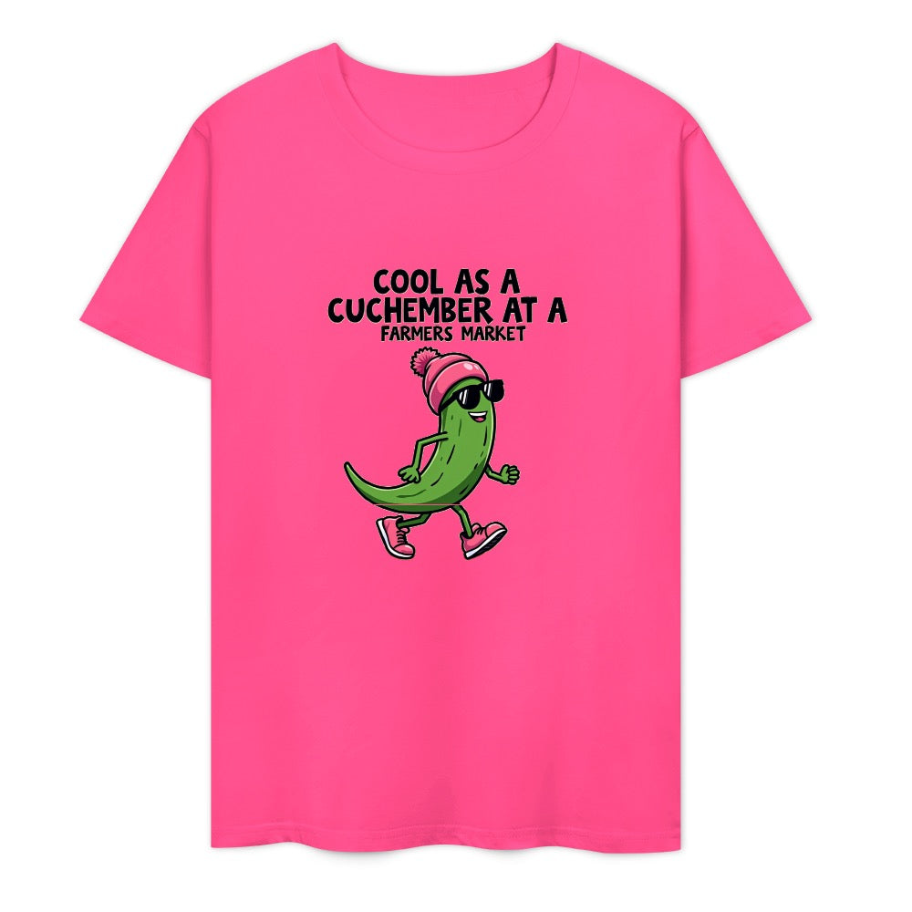 New Pure cotton short sleeved T-shirt cool as