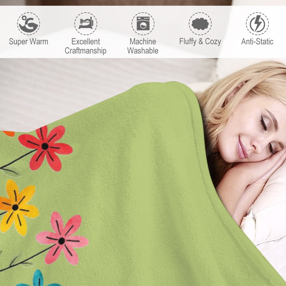 Ultra-Soft Flannel Blanket Organic