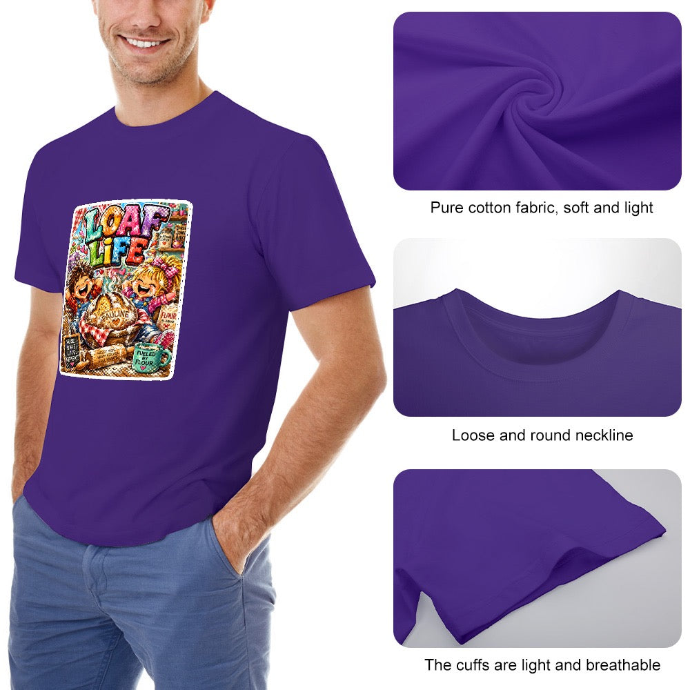 New High quality Men's T-shirt 100% Cotton