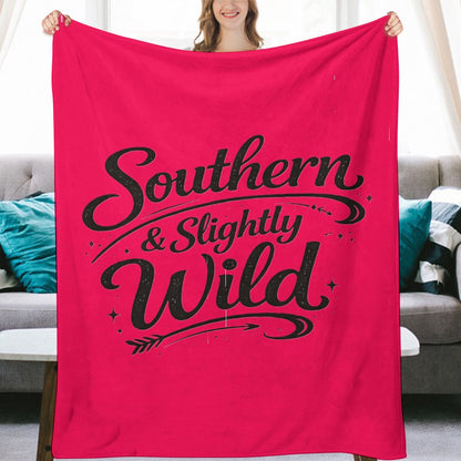 Ultra-Soft Flannel Blanket Southern sweet, and slightly wild