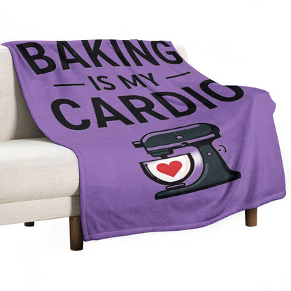 Ultra-Soft Flannel Blanket baking is my cardio