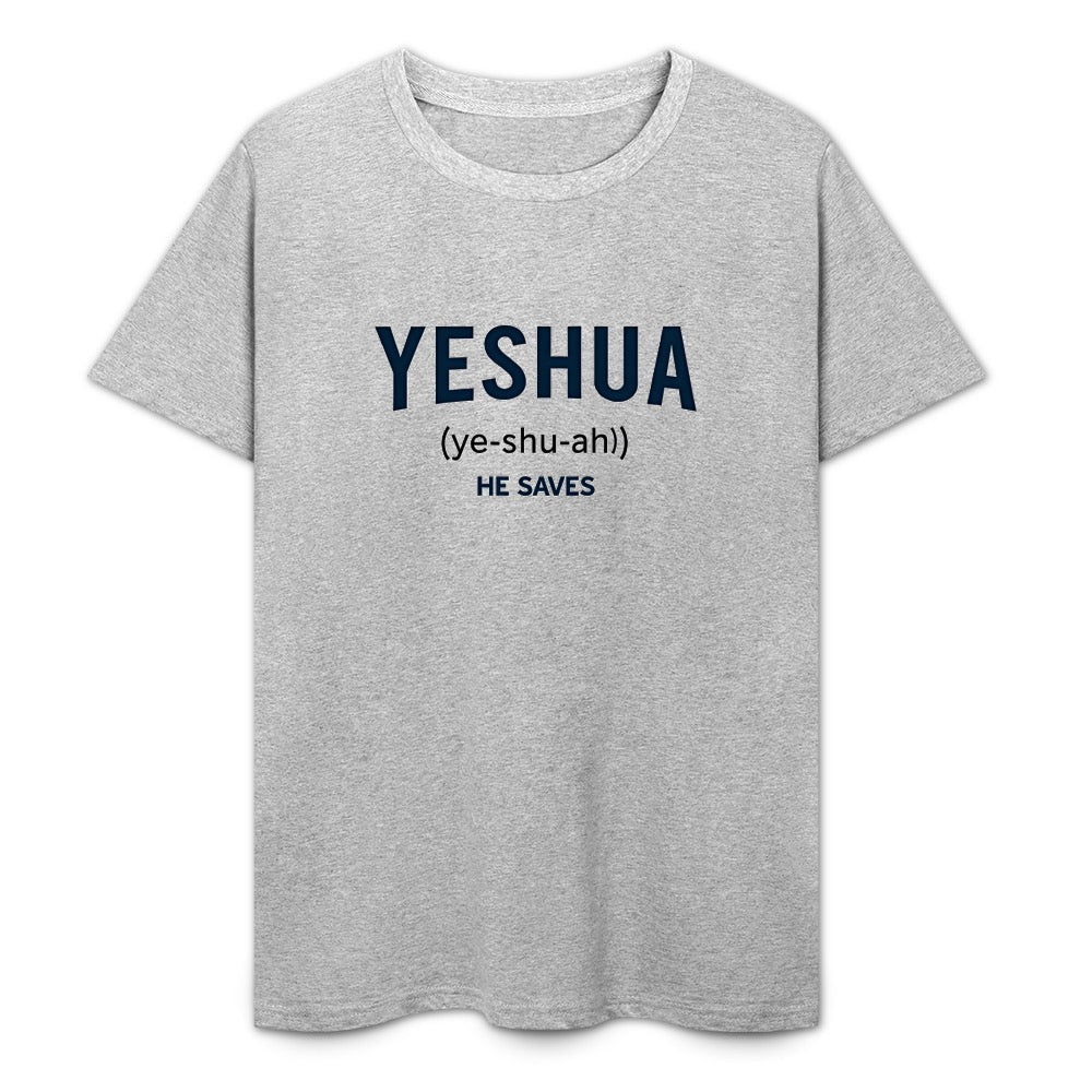 New Pure cotton short sleeved T-shirt yeshua