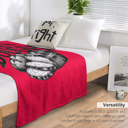 Ultra-Soft Flannel Blanket Mama makes the dough