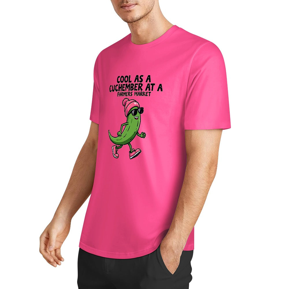 New Pure cotton short sleeved T-shirt cool as