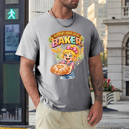 New High quality Men's T-shirt 100% Cotton