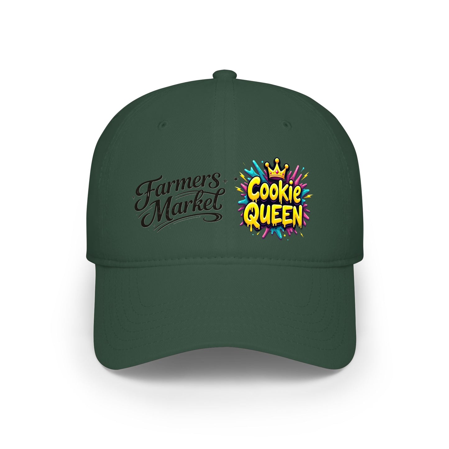 Cookie Queen Farmers Market Hat – Low Profile Baseball Cap
