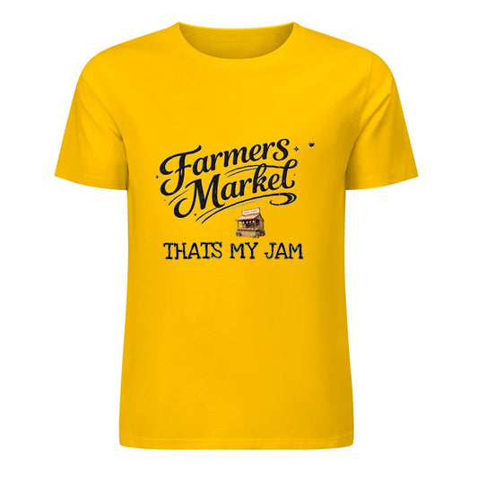 New Pure cotton short sleeved T-shirt Farmers Market that’s my jam