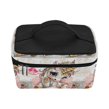 HELLO-OH-DOLLIE UNICORN BALLERINA Cosmetic Bag (Model 1658) (Large)