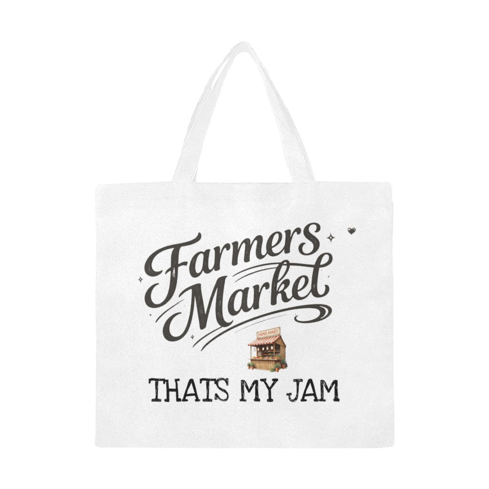 Farmers Market that my Jam  Tote Bag(Large)