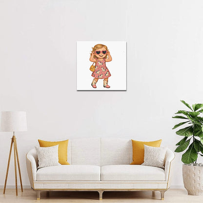 Amelia Frame Canvas Print 12"x12"