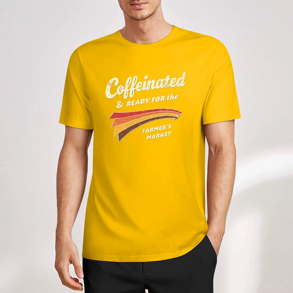 New Pure cotton short sleeved T-shirt ready for the Farmers Market