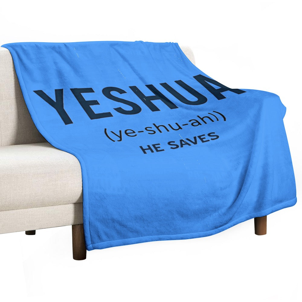 Ultra-Soft Flannel Blanket yeshua