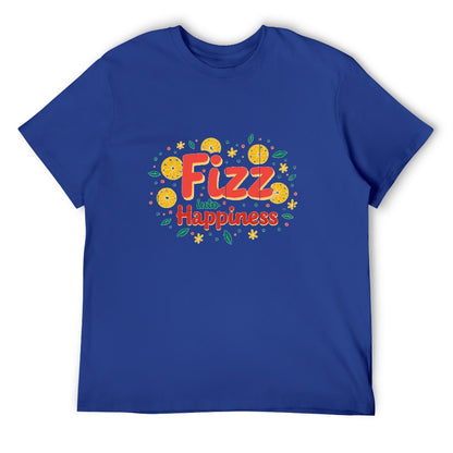 New High quality Men's T-shirt 100% Cotton fizz happens