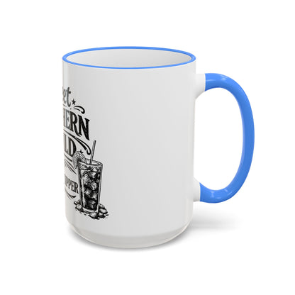 Sweet Southern Child Mug — Southern Sipper Accent Rim & Handle Coffee Cup