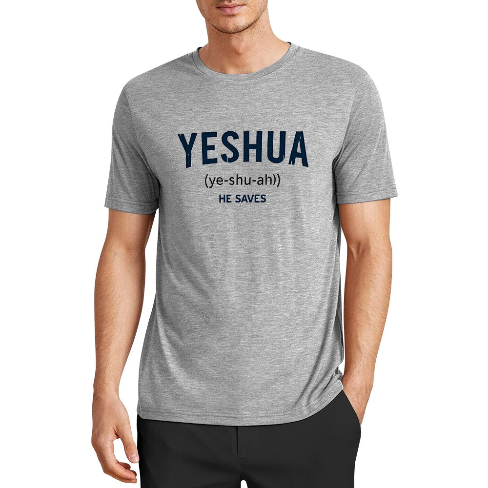 New Pure cotton short sleeved T-shirt yeshua