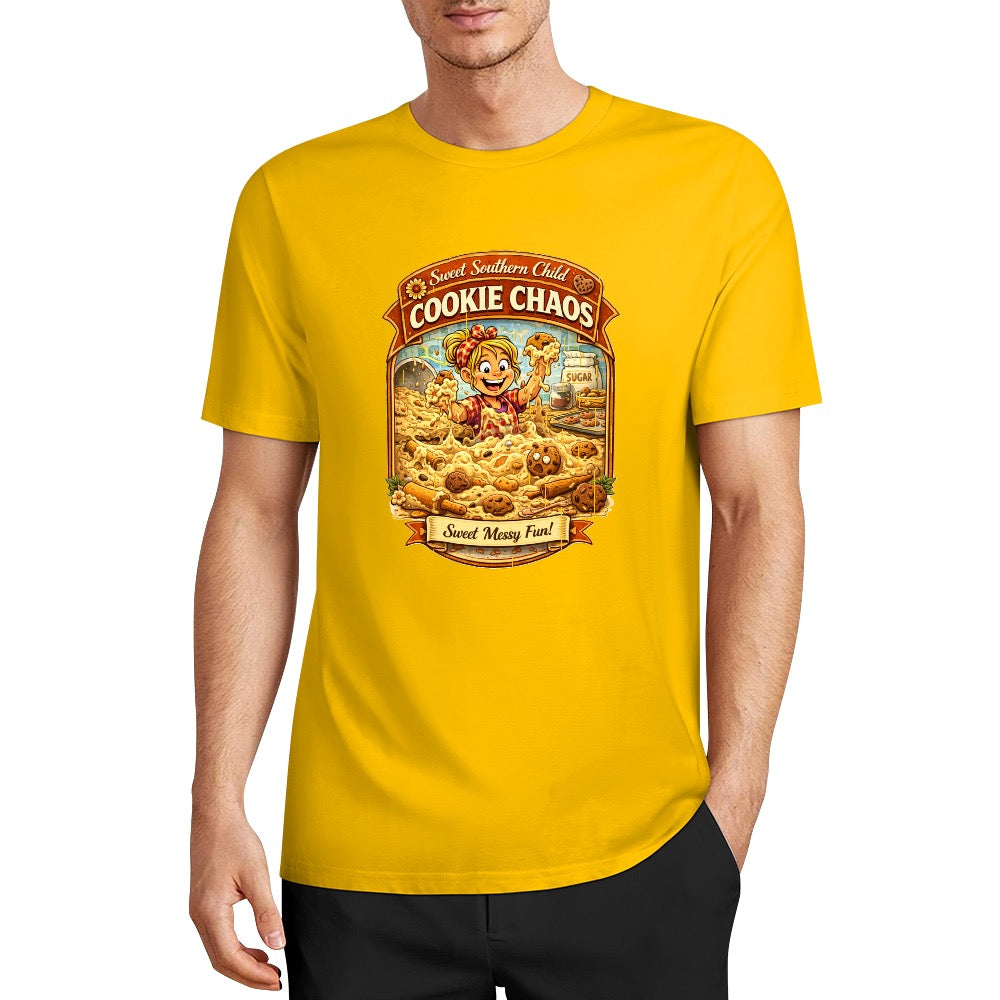 New Pure cotton short sleeved T-shirt Cookie chaos