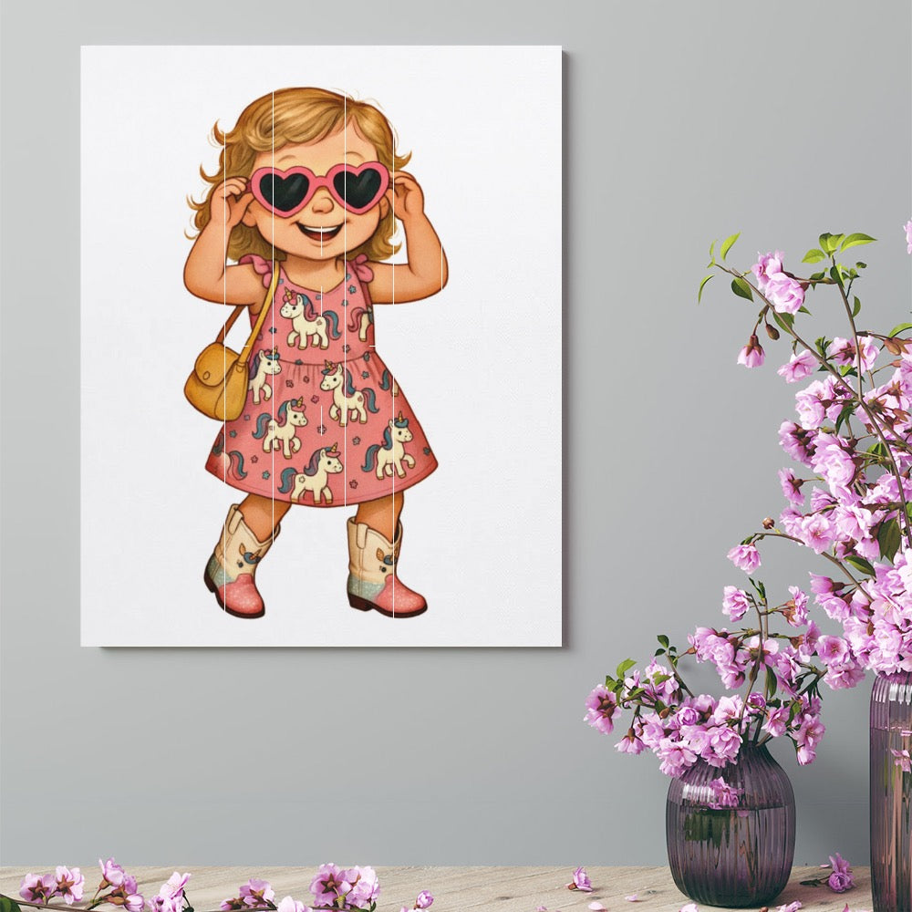 Canvas Print Multiple sizes Unframed & Framed (Vertical)