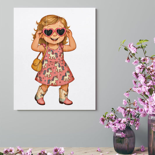 Canvas Print Multiple sizes Unframed & Framed (Vertical)
