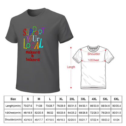 New High quality Men's T-shirt 100% Cotton
