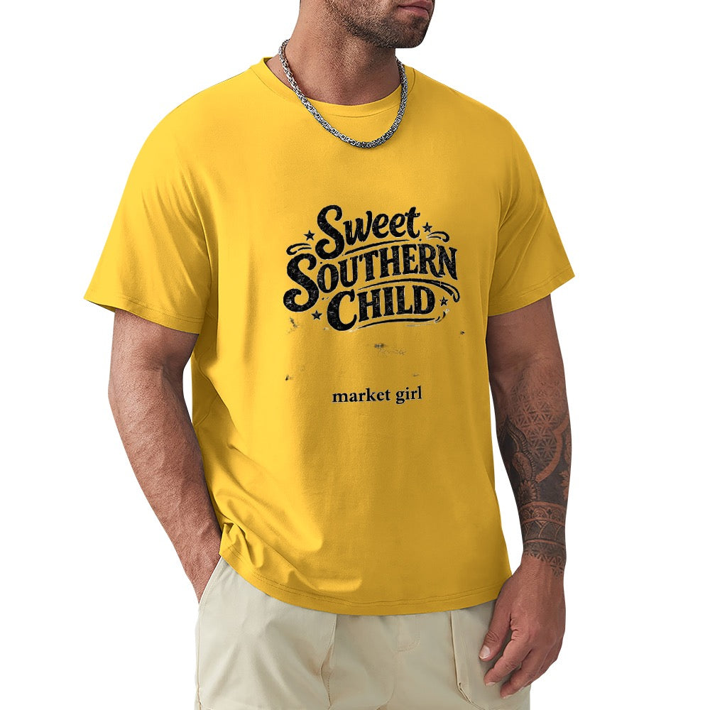 Men's T-shirt 100% cotton Market girl