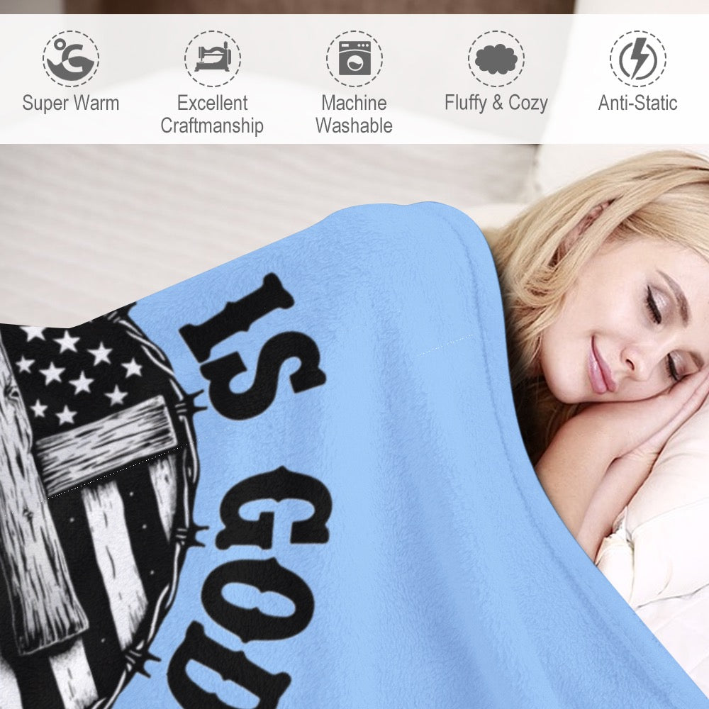 Ultra-Soft Flannel Blanket This is God’s country