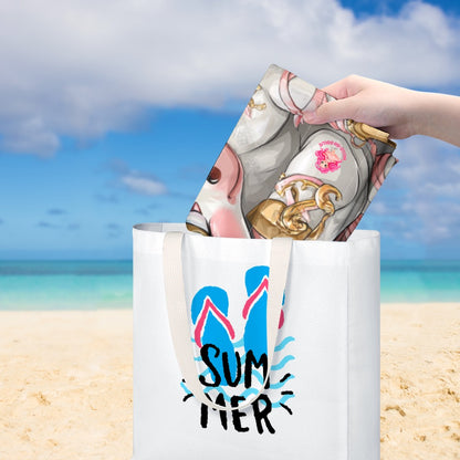 HELLO-OH-DOLLIE UNICORN BALLERINA beach towel